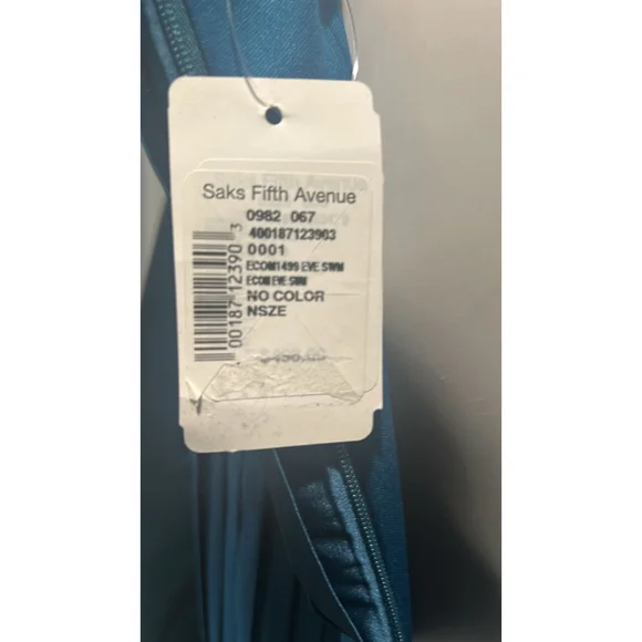 Women's Mac Duggal Teal Pleated Long Sleeve Gown Size 14